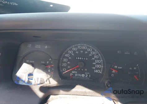 1998 Ford Crown Victoria Police Interceptor из США, поврежденный, VIN 2FAFP71W6WX164645